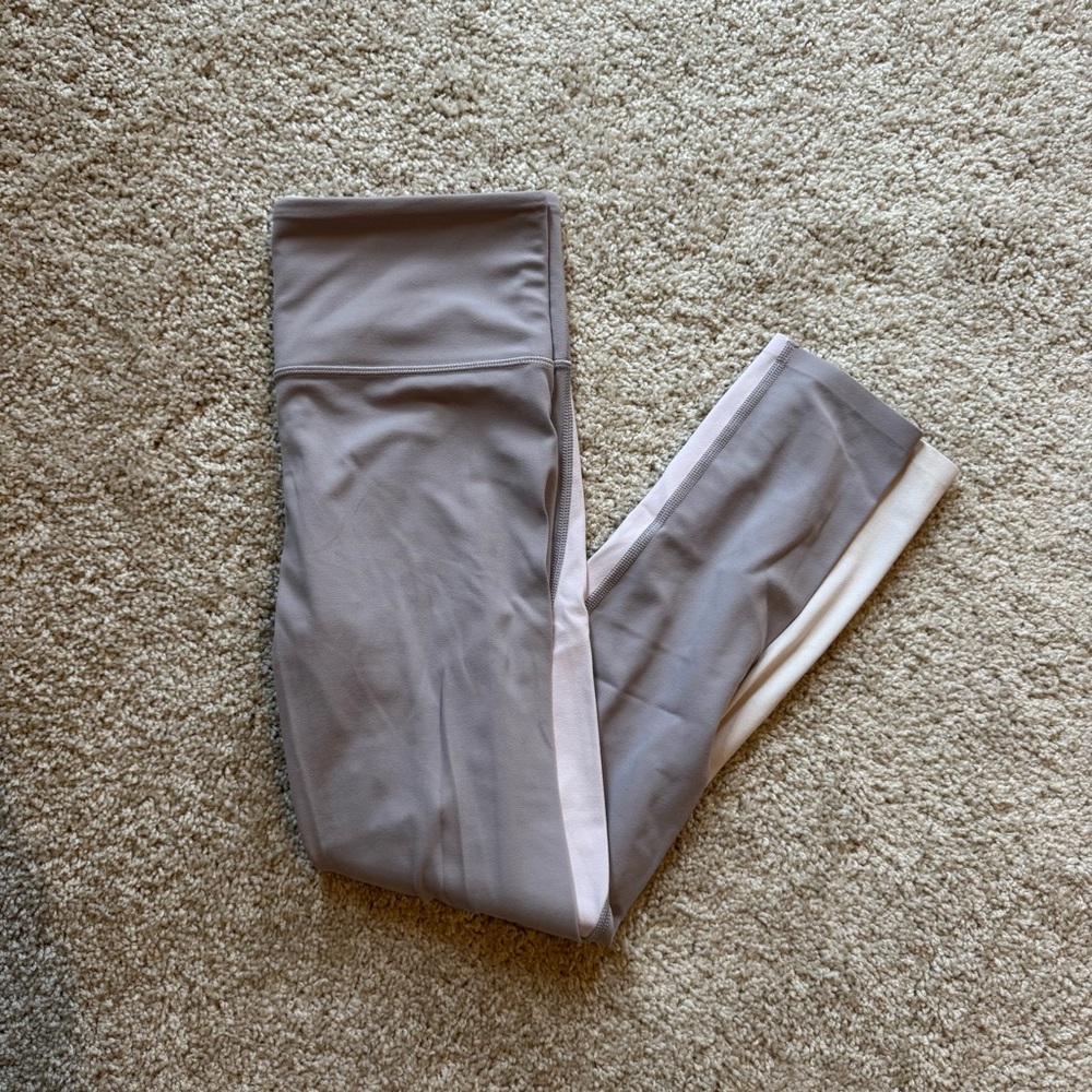 Athleta color block leggings small